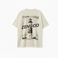 Camiseta ZenGod - Oversized Color Crema